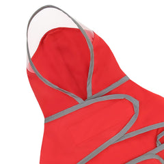 HDE poncho para perros con ajuste de abdomen ajustable