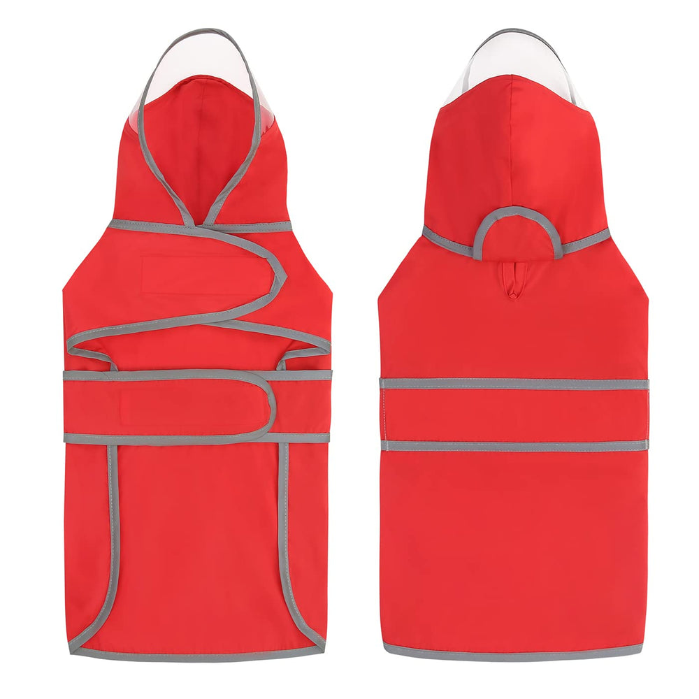 HDE poncho impermeable con tela reflectante, mejor visibilidad en condiciones oscuras