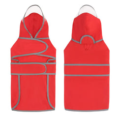 HDE poncho impermeable con tela reflectante, mejor visibilidad en condiciones oscuras