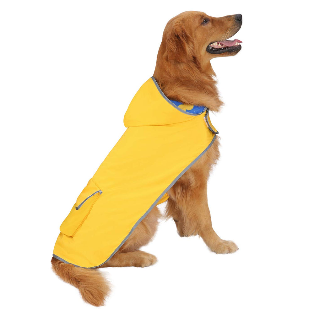 HDE poncho para perros banda reflectante aumenta visibilidad nocturna