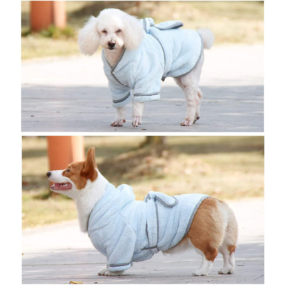HDKUW bata para perro con cinturón de ajuste cómodo.