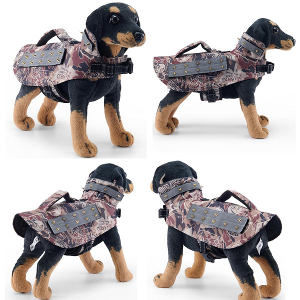 HDKUW chaleco exterior resistente para perro pequeño durante salidas.