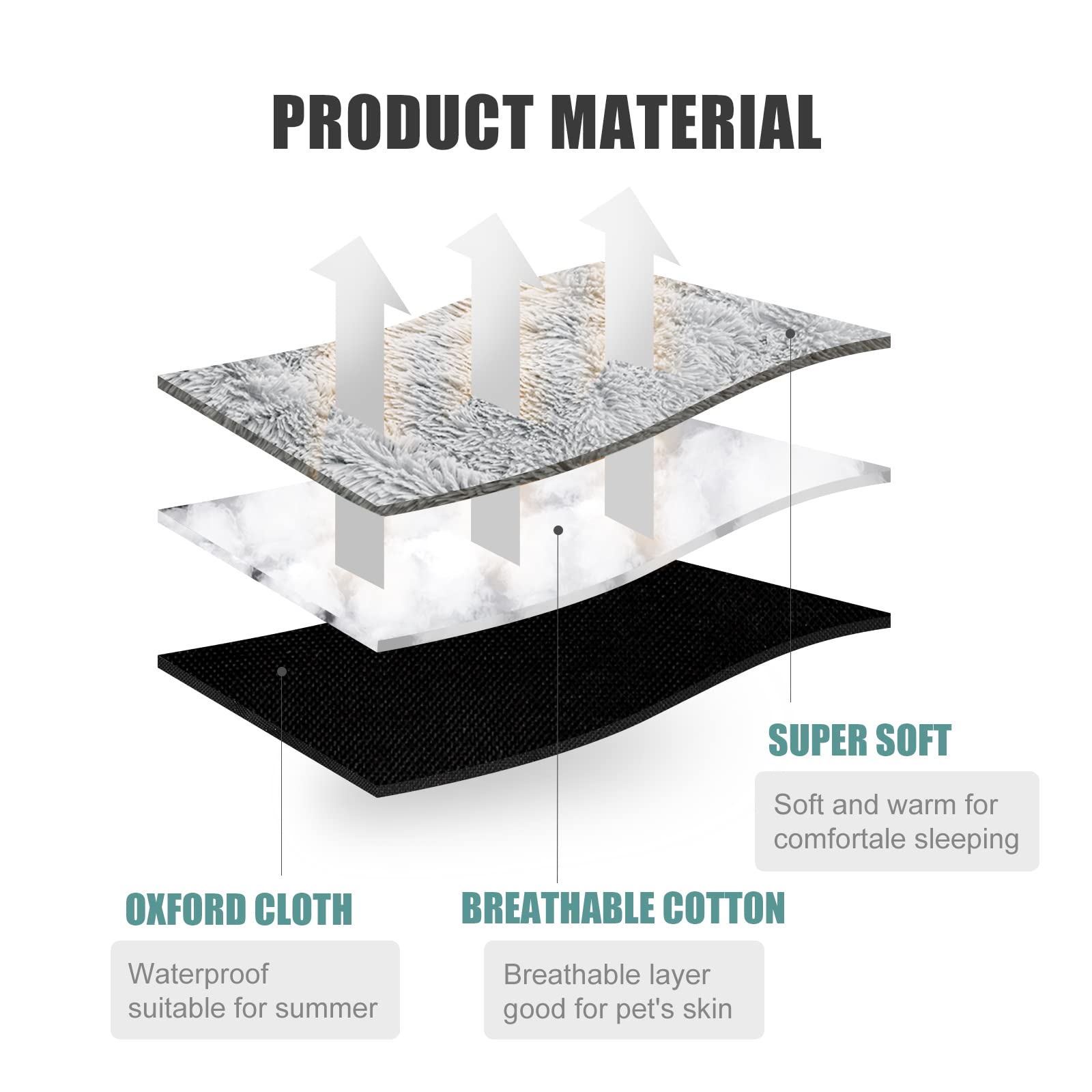 HDLKRR cama autocalentante lavable a máquina para limpieza rápida.