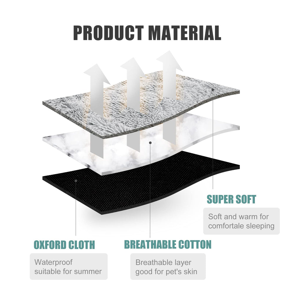 HDLKRR cama autocalentante lavable a máquina para limpieza rápida.
