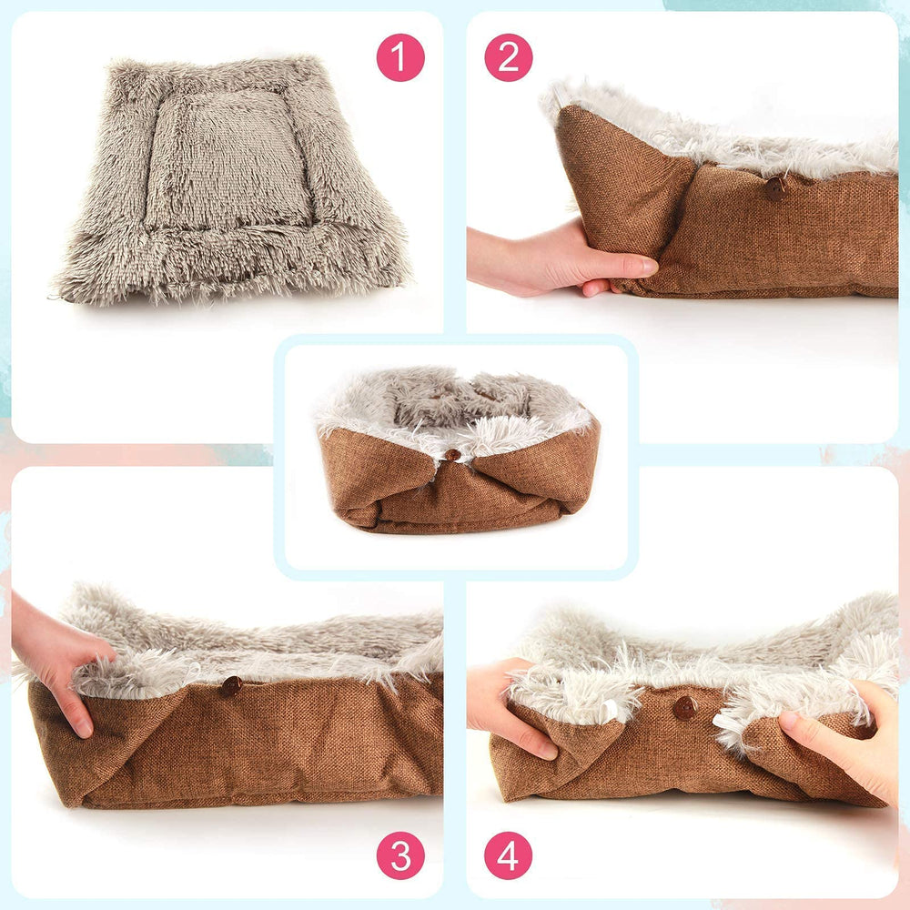 HDLKRR cama 23,6 x 19,7 pulgadas para razas pequeñas