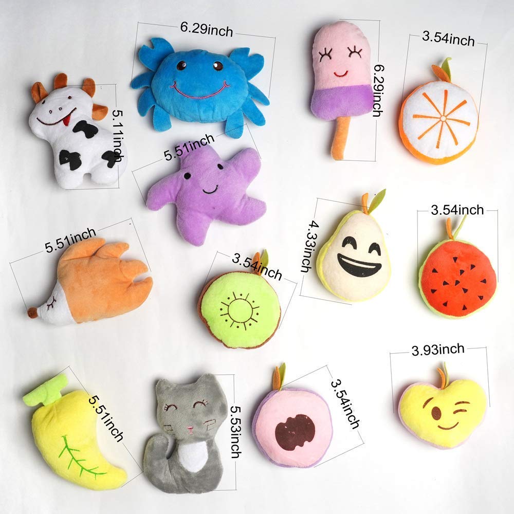 HDMOTU juguetes coloridos para perros, variedad para mantener activo.