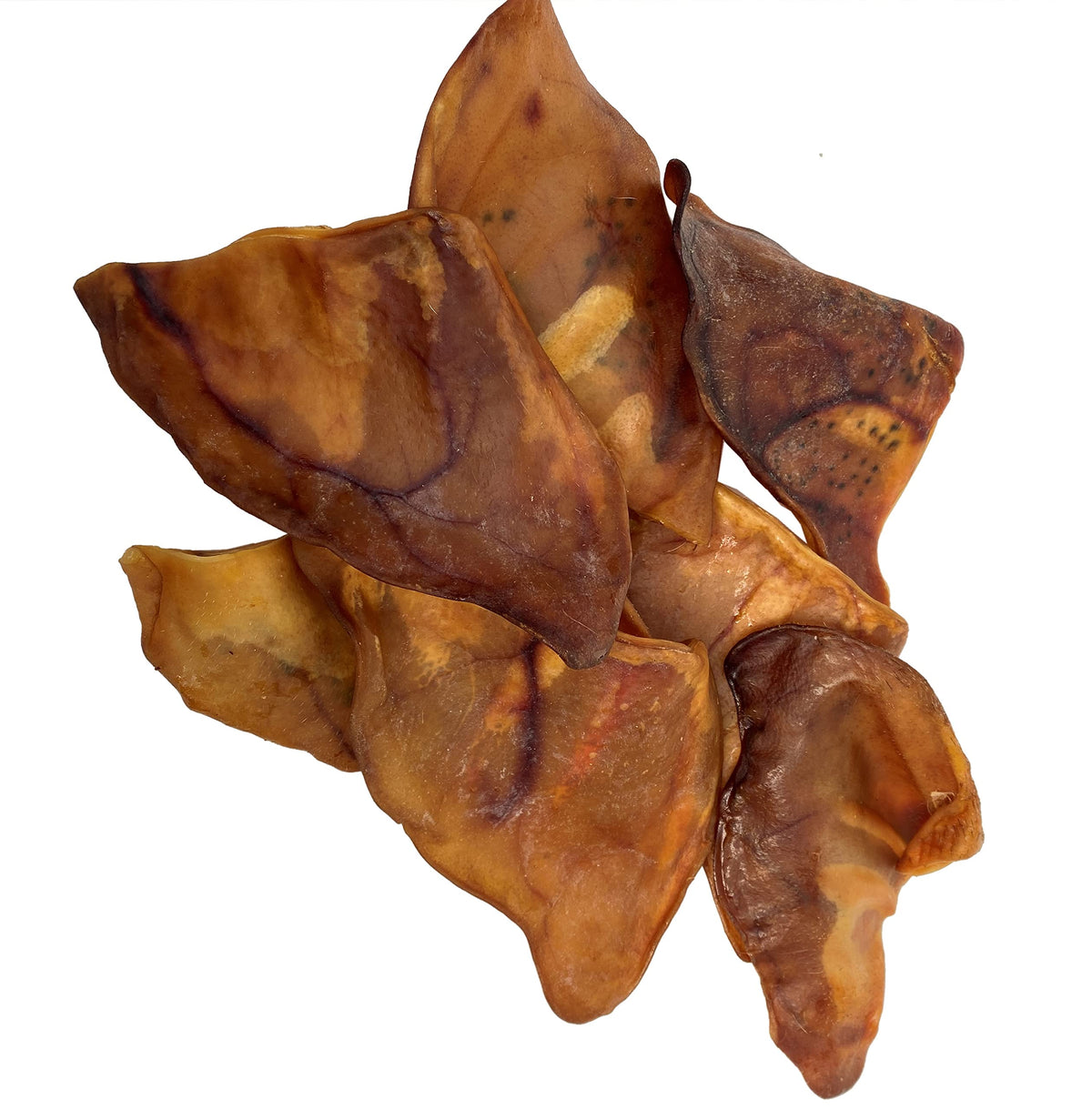 HDP orejas de cerdo asadas en paquete 100, snack crujiente para compartir.