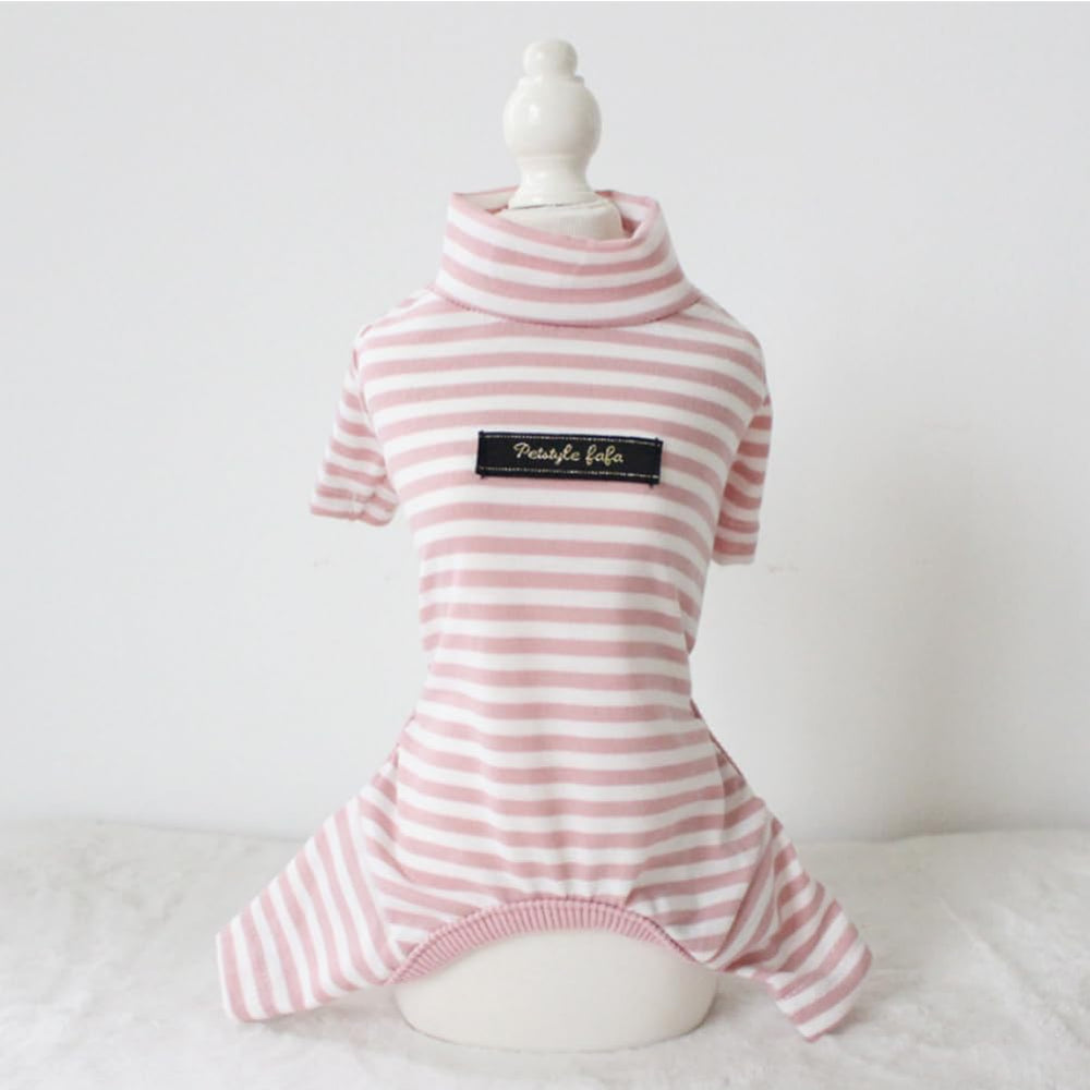 Pijama para perro Hdwk&Hped, costados estriados y costuras duraderas para uso diario.