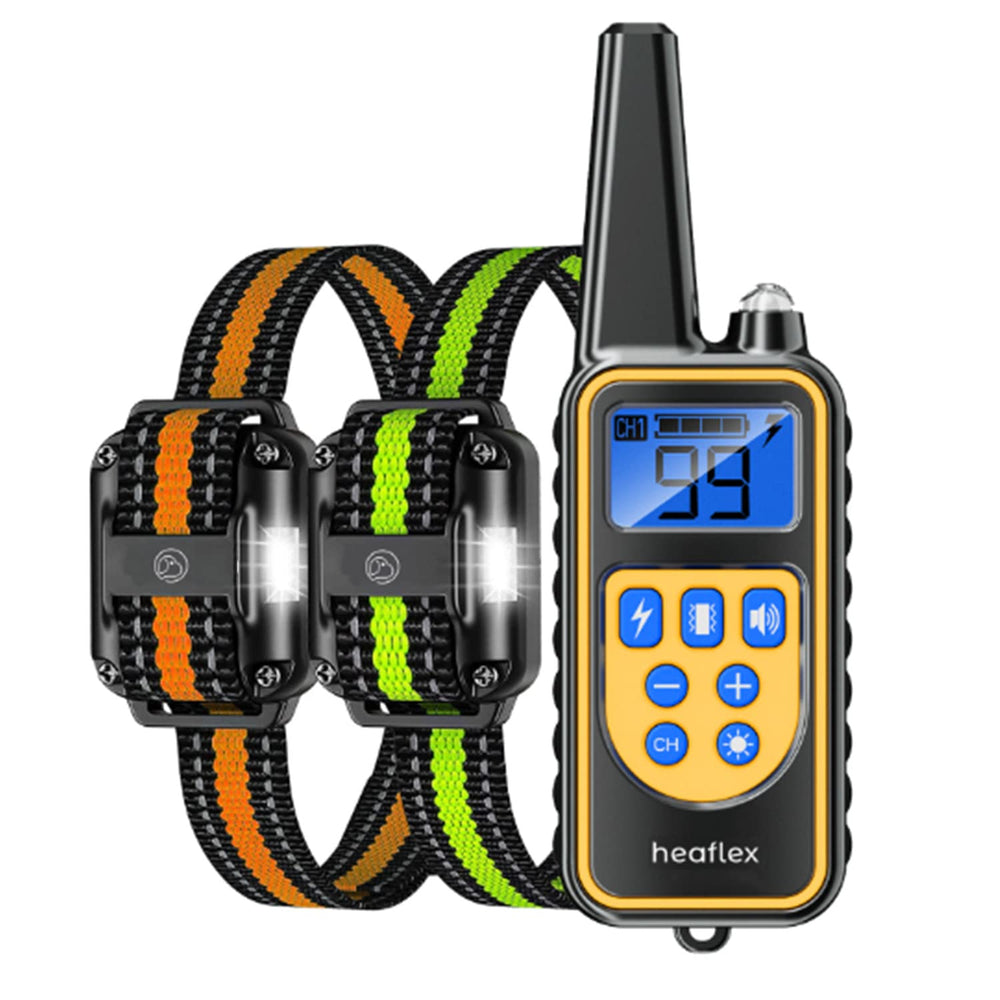 Heaflex collar con control remoto para entrenamiento a distancia y mejor obediencia.