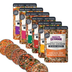 Health Extension: comida para perros lista para servir en bolsa de 3 oz.