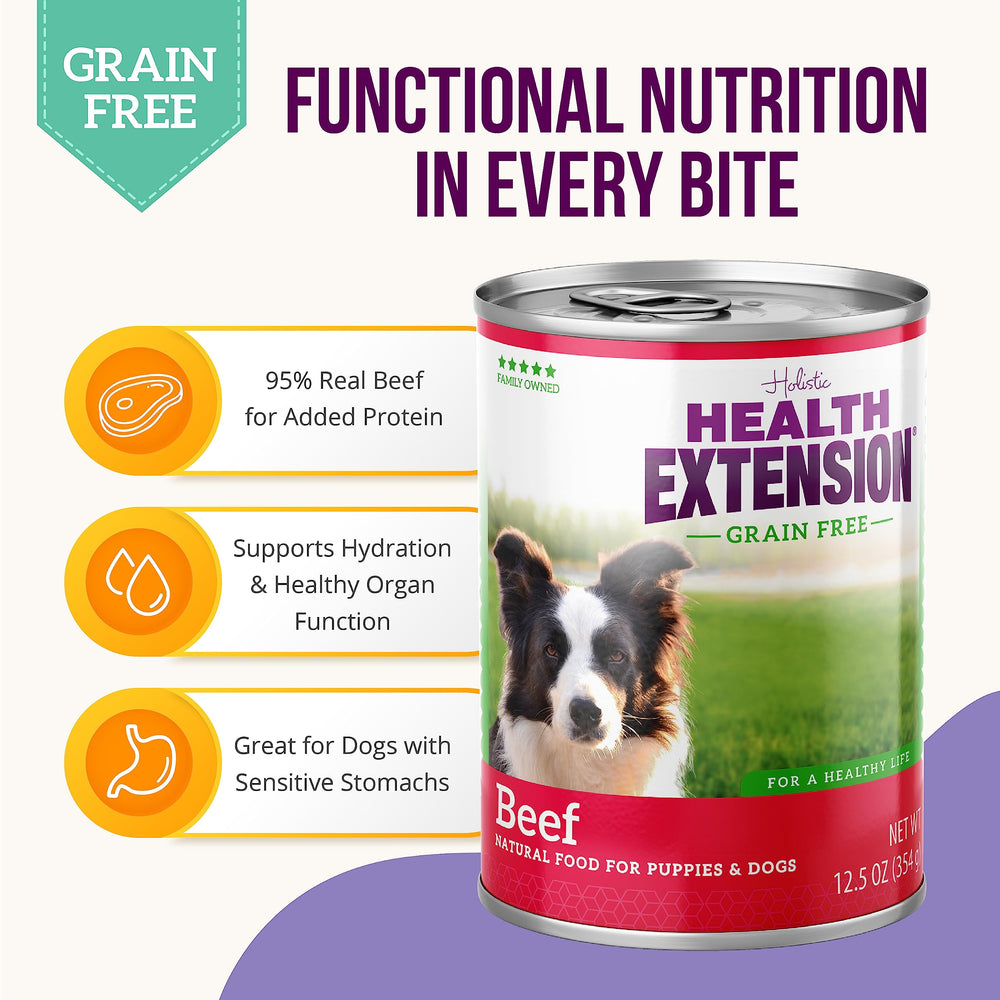 Health Extension ingredientes limitados, ideal para perros.