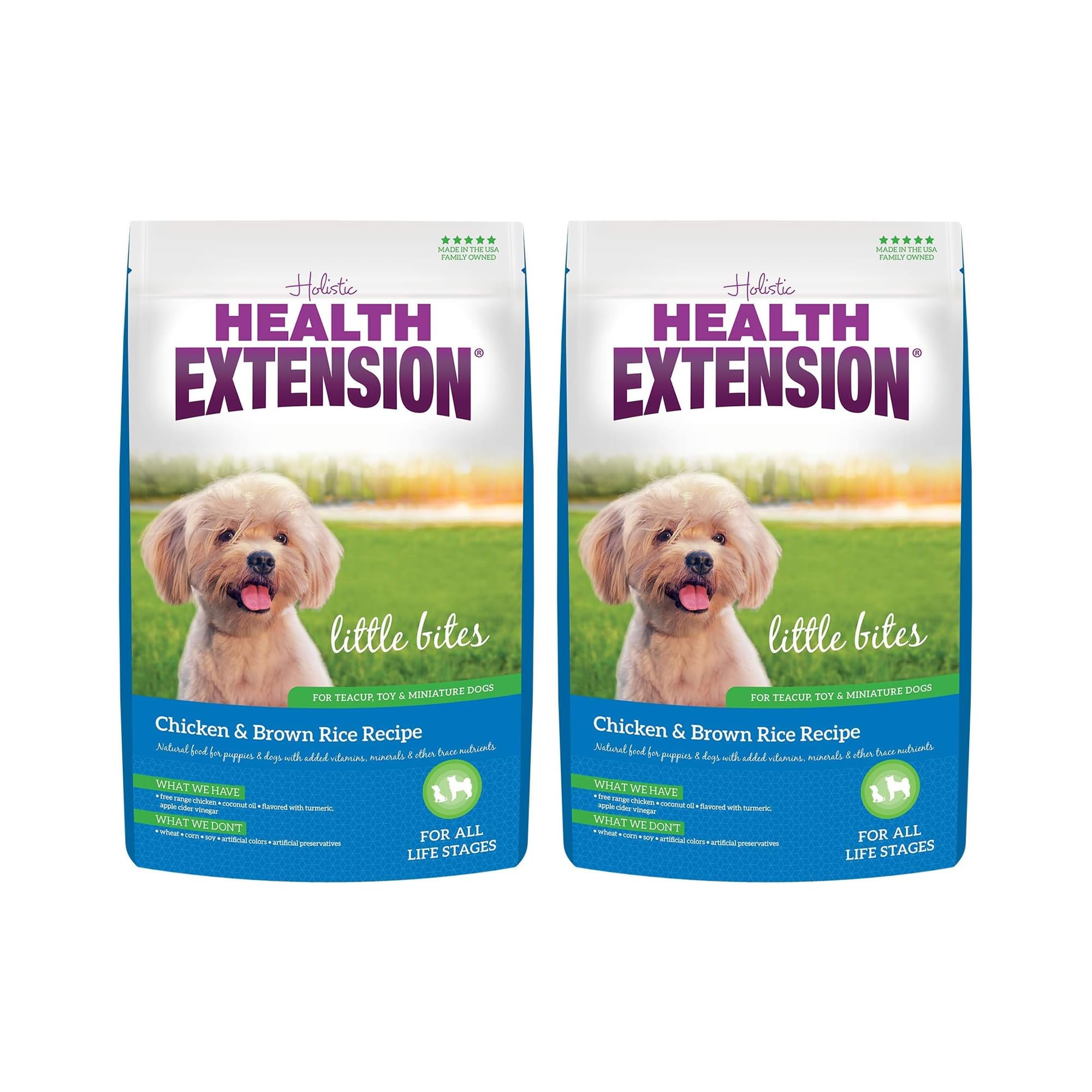 Health Extension Little Bites croquetas pequeñas para perros miniatura y fácil ingesta