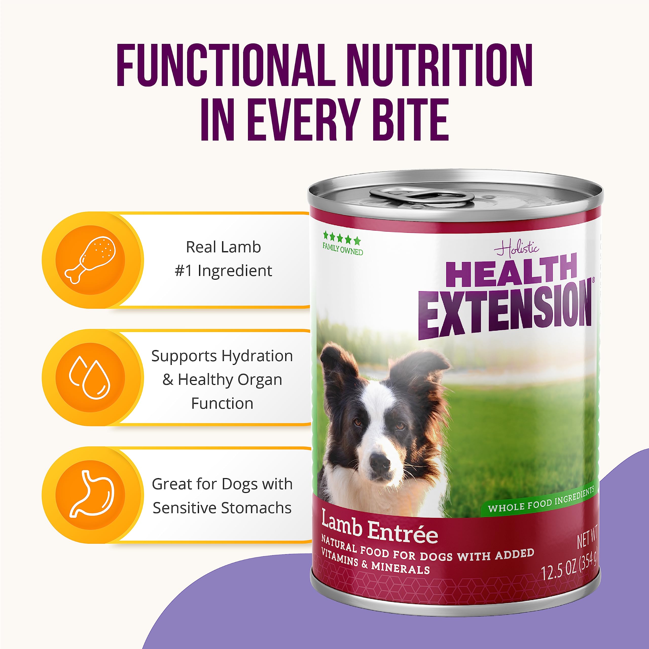 Health Extension proteína de cordero magra para músculos y energía.