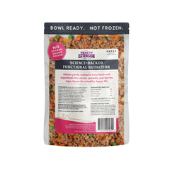 Health Extension Salmon: ingredientes frescos de grado humano para una dieta confiable.