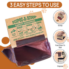 Healthpro Prods. Dispoz-A-Scoop muestra diseño compacto y portable para exteriores.