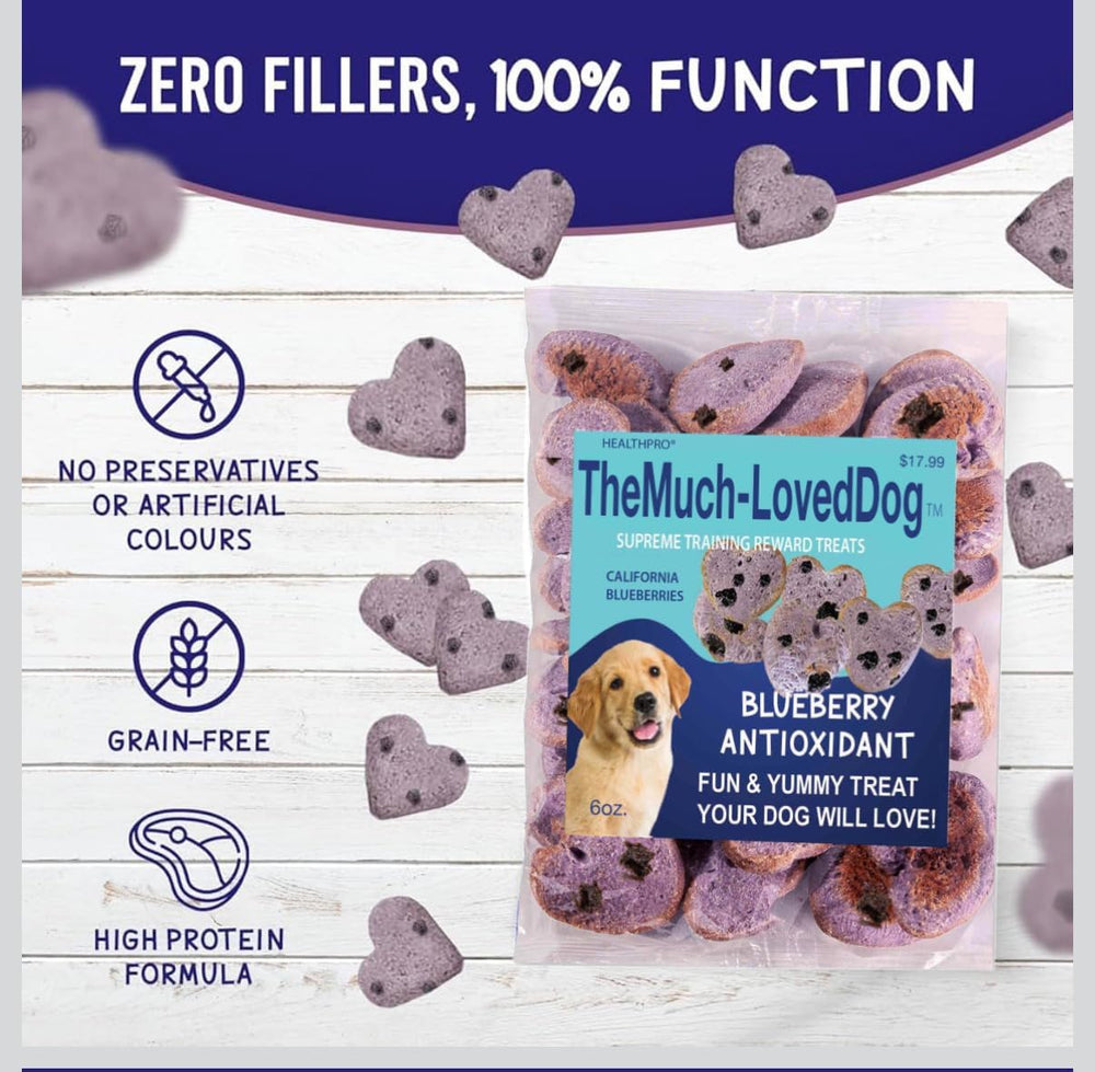 Healthpro Prods Much-Loved Dog: textura crujiente que ayuda a limpiar dientes.