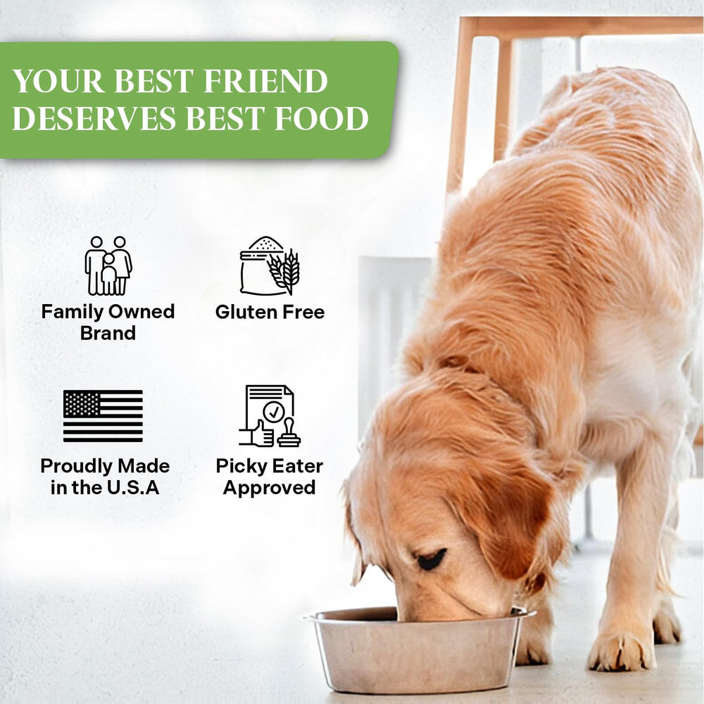 Complemento nutritivo sobre kibble para variar la dieta.