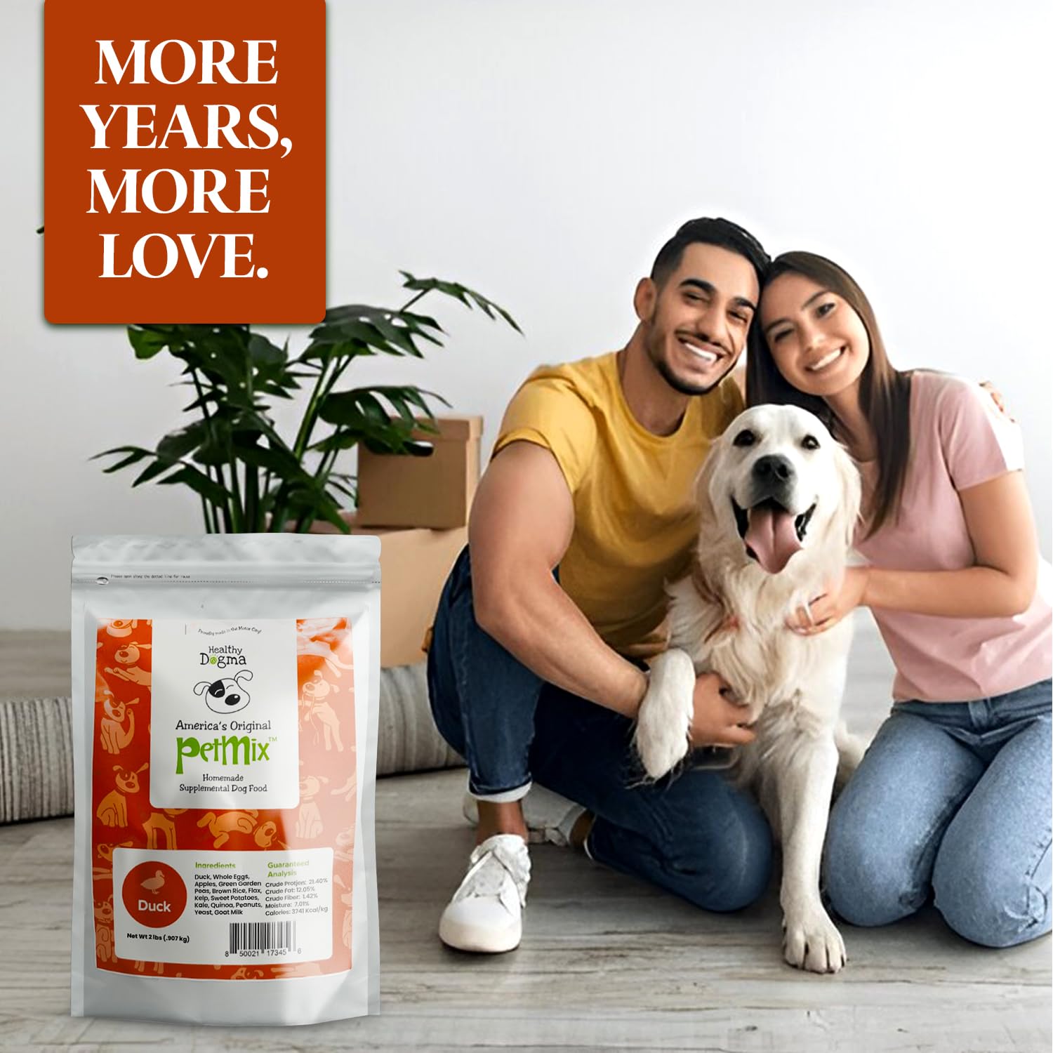 Healthy Dogma PetMix: preparación rápida añadiendo agua para comida sabrosa