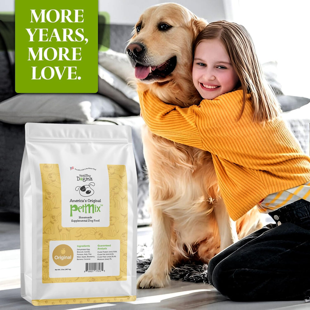 Bolsa diez libras, práctica para familias con varios perros.