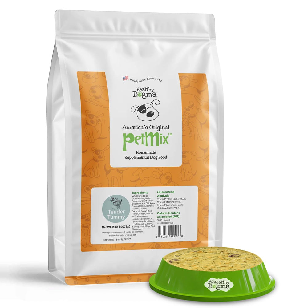 Healthy Dogma PetMix Tender Tummy, presentación atractiva para estómagos sensibles