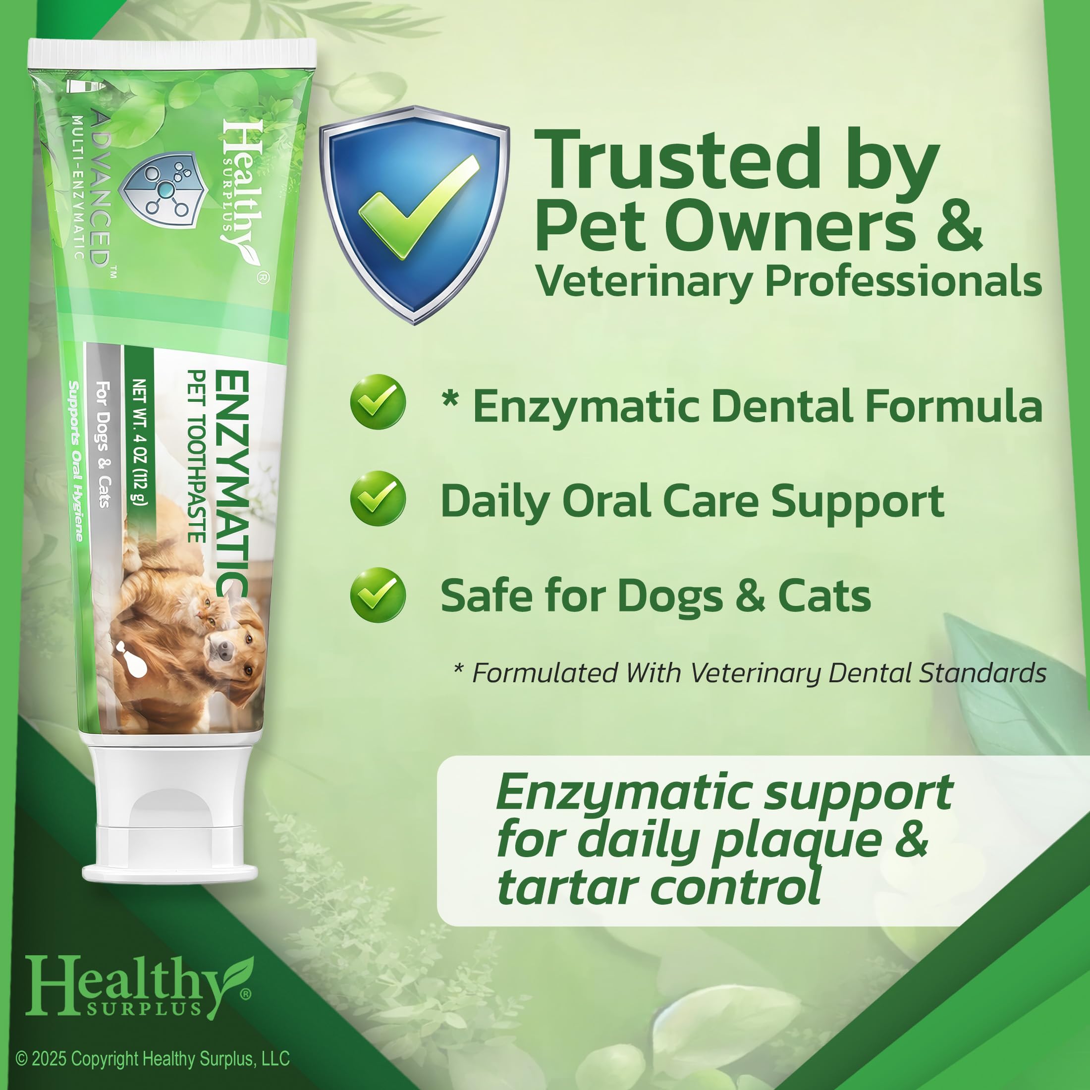 Healthy Surplus cepillos dedo de silicona doble, limpieza suave para mascotas sensibles.