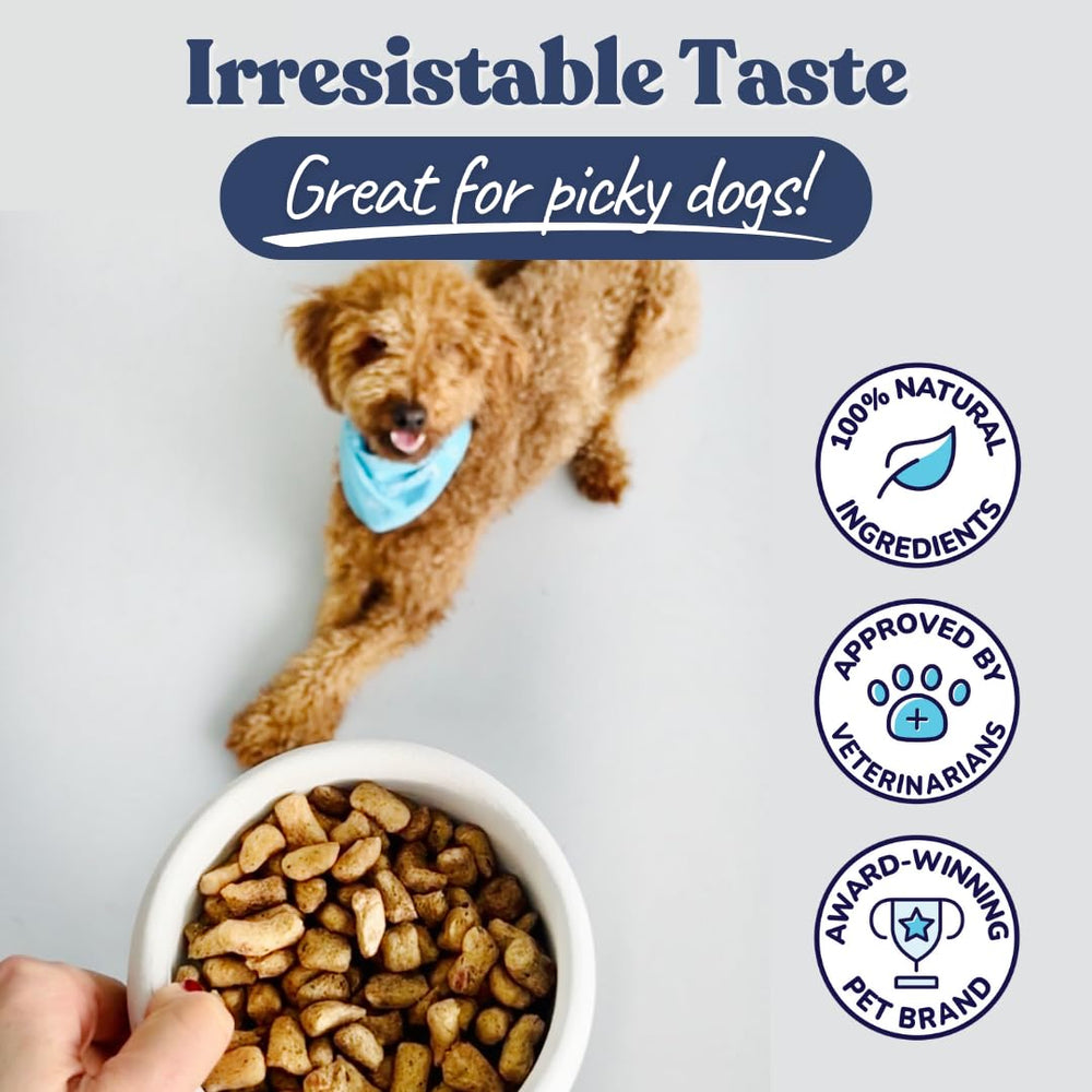 Healthybud alimento-cachorros alto-nivel, aporta nutrición para el crecimiento.