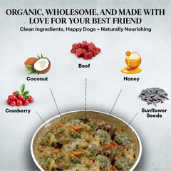 Healthy Dogma PetMix Preparación con agua fácil en 3-5 minutos para cenar reconfortante.
