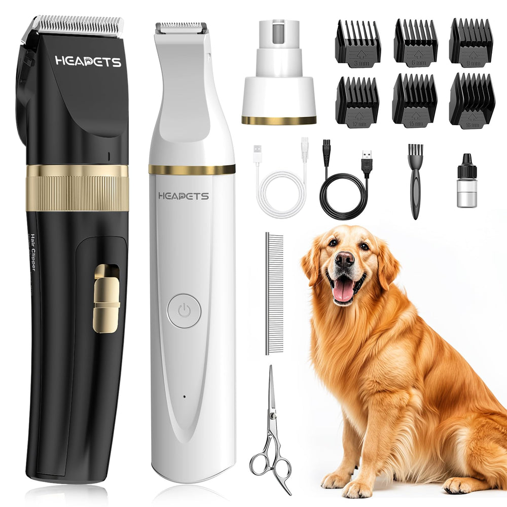 HEAPETS cortapelos kit para corte de cuerpo con control preciso