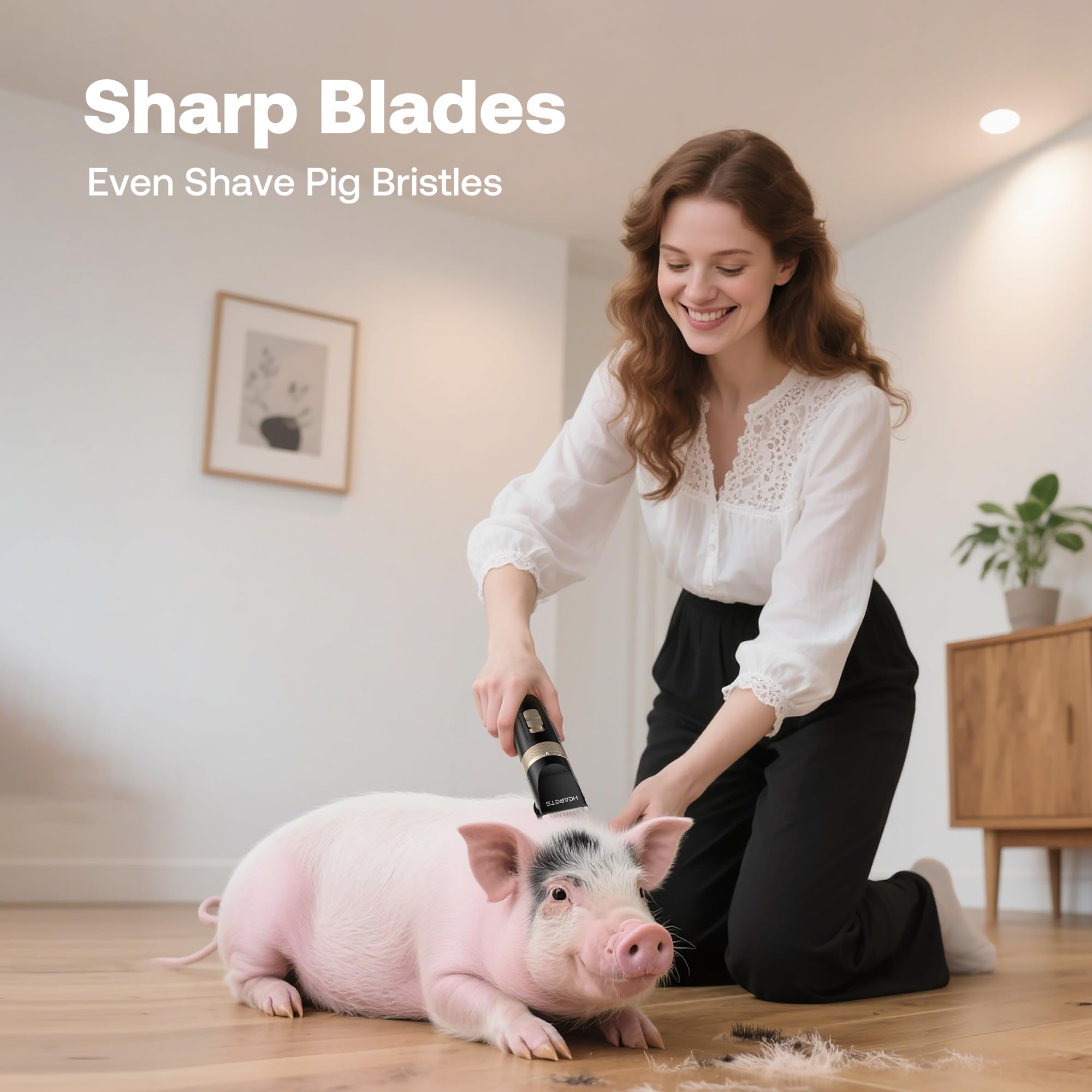 HEAPETS cortapelos kit para patas y uñas con guías de longitud