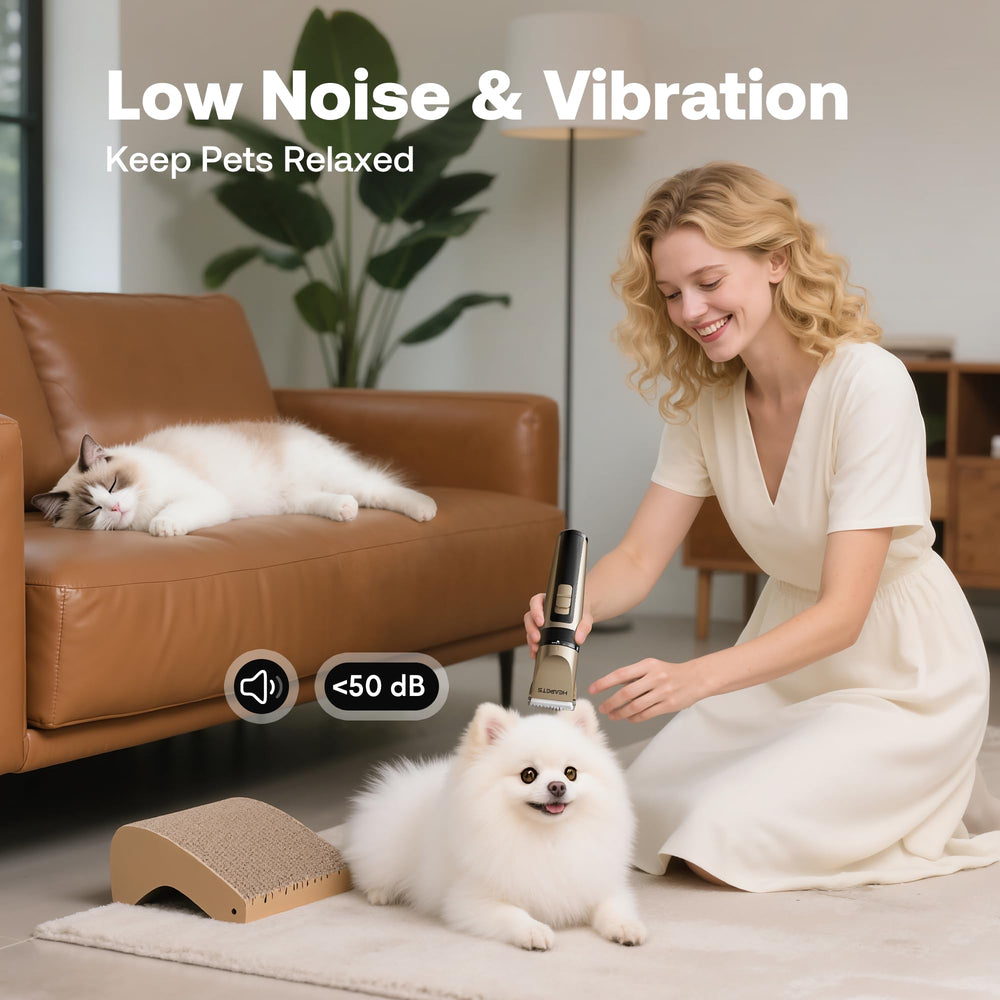 HEAPETS: unidad recargable para grooming sin cables.