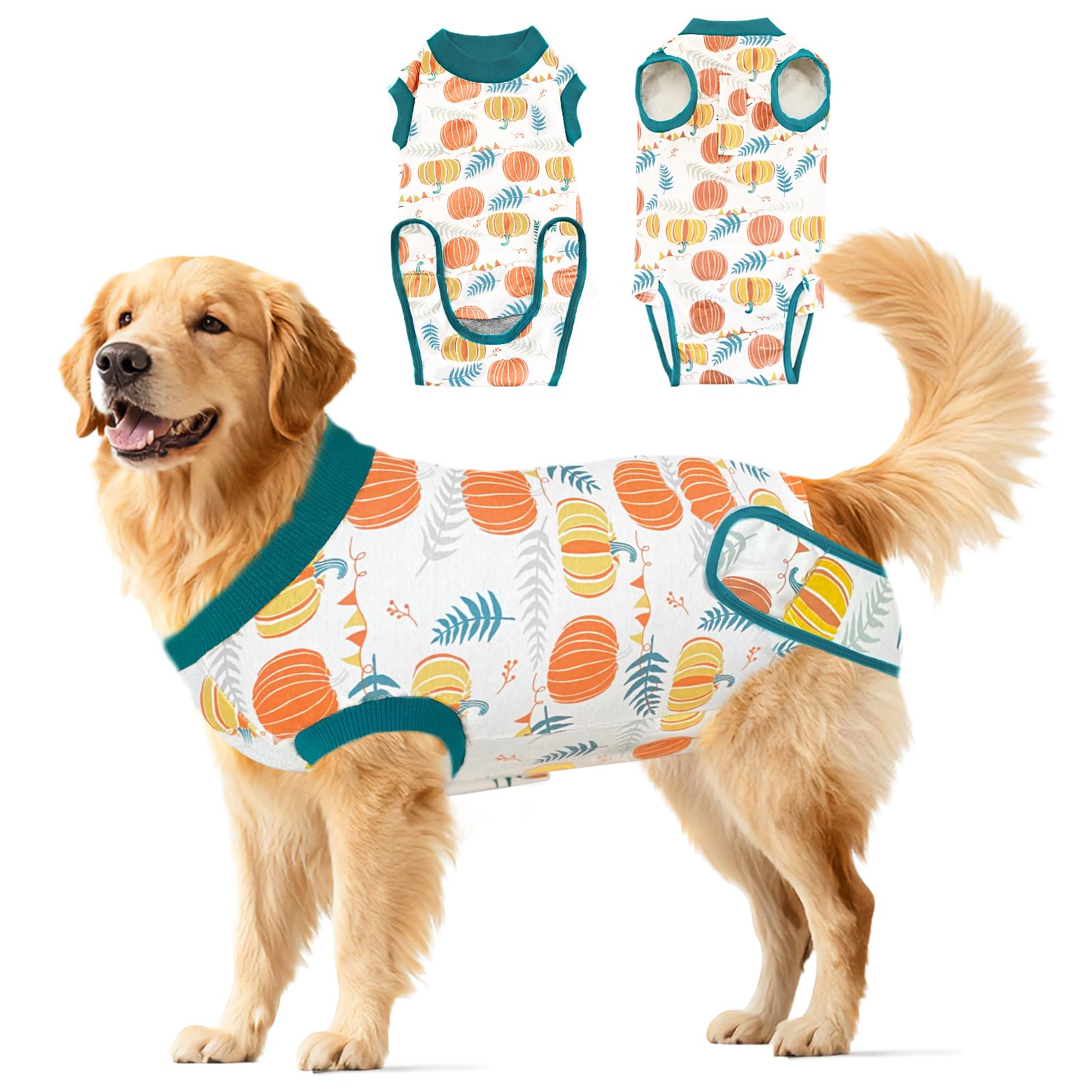 HeavenEye mono de recuperación para perro calabaza 2XL protege suturas.