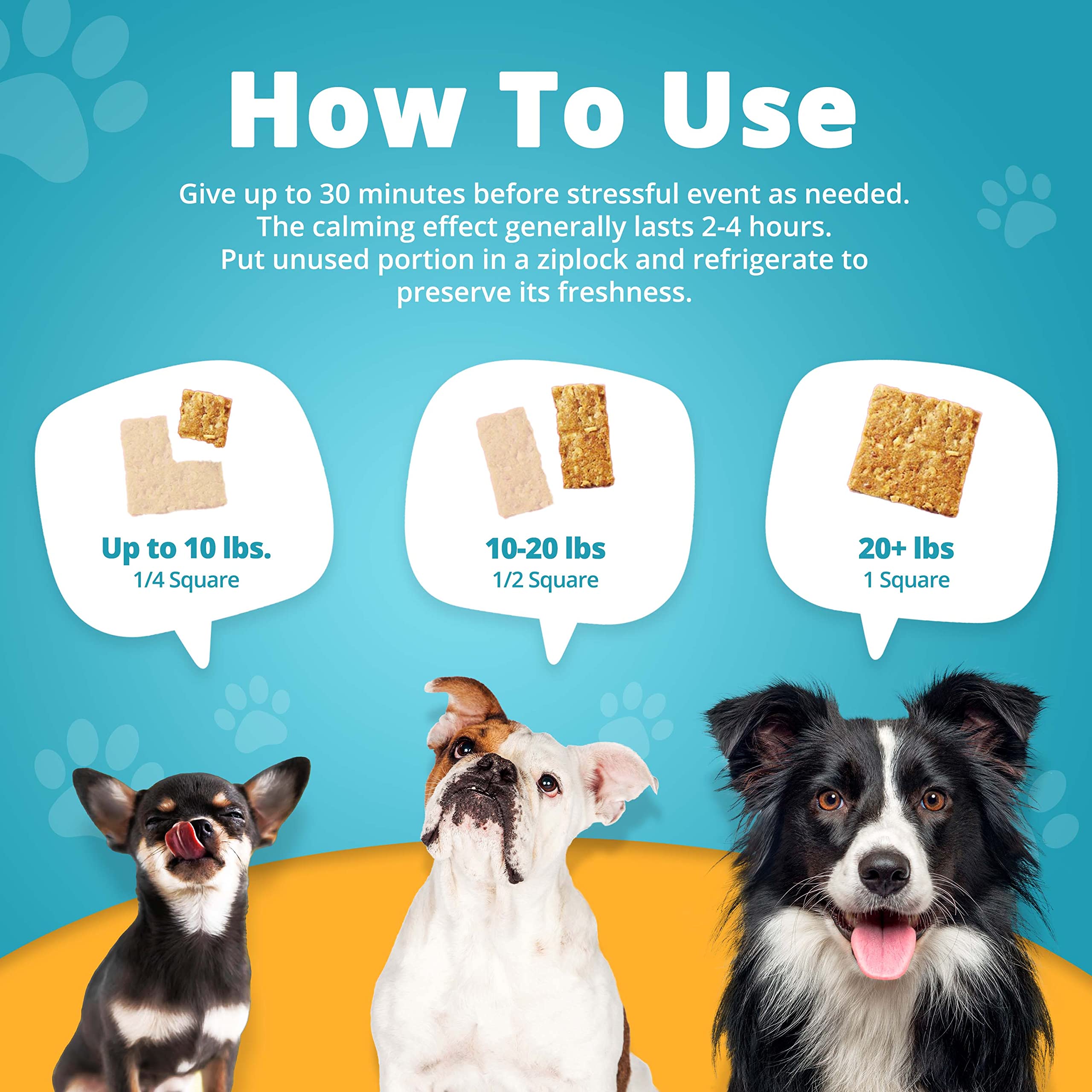 Almacenamiento en refrigeración mantiene frescura de Heavenly Hounds
