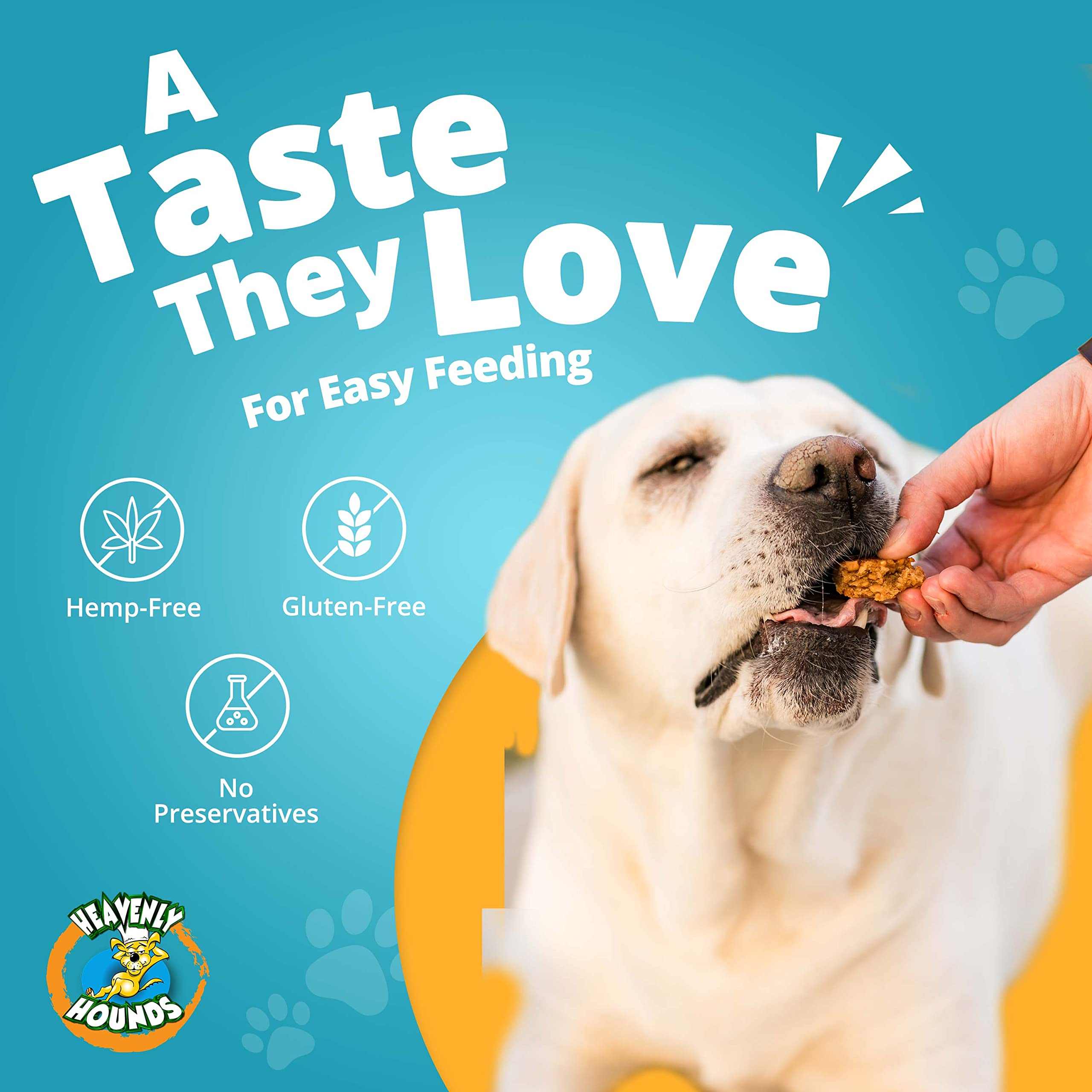 Porciones en cubos de Heavenly Hounds, snack para momentos de estrés