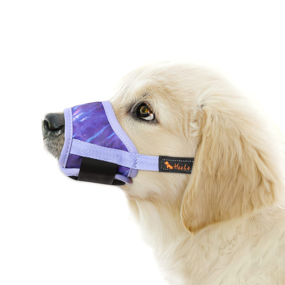 HEELE bozal canino: ajuste cuello para mayor seguridad y anti deslizamiento.