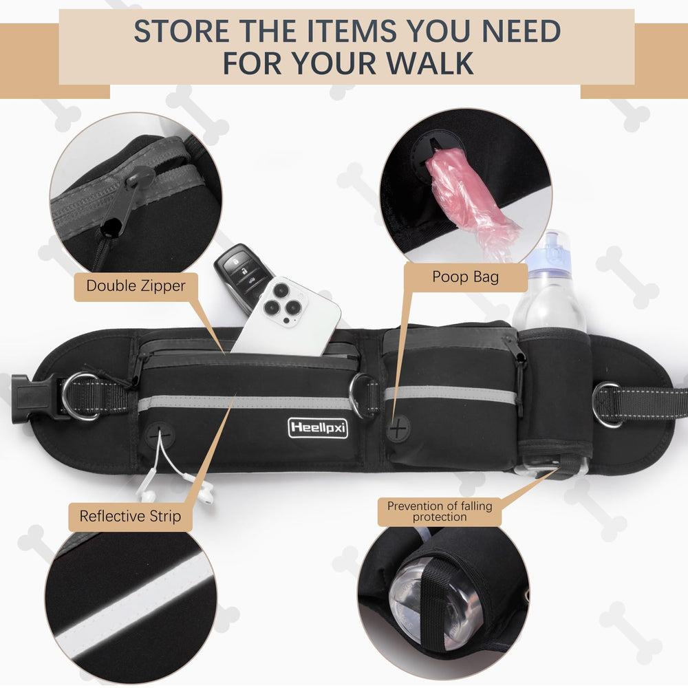 Bolsillo para teléfono integrado Heellpxi, almacenamiento seguro en cada paseo.