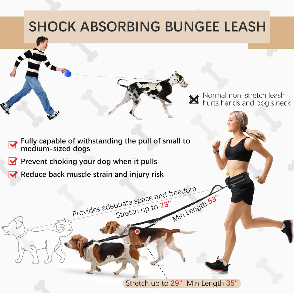 Cinturón ajustable Heellpxi para perros, estabilidad y comodidad en paseos prolongados.