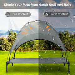 Cama Heeyoo para perro con malla transpirable, mejor ventilación.