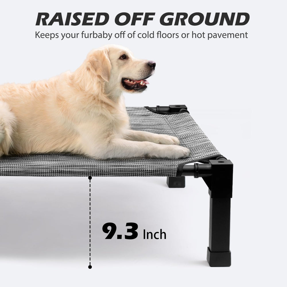 Cama para perro Heeyoo con patas antideslizantes para estabilidad.