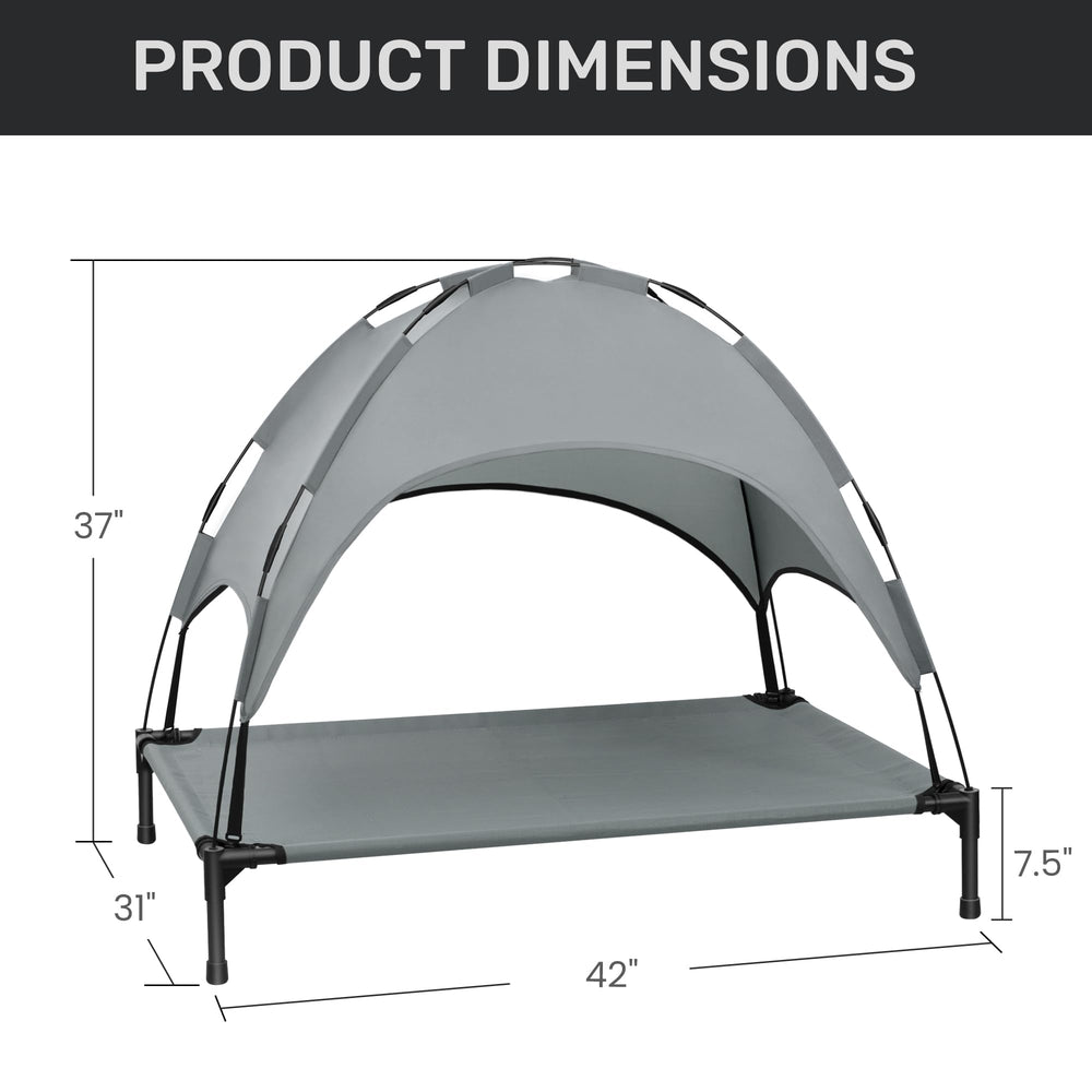Cama para perro Heeyoo portable y ligera, ideal para viajar.