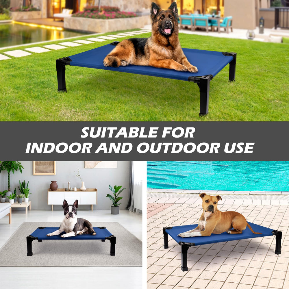Cama para perros de gran tamaño con soporte seguro