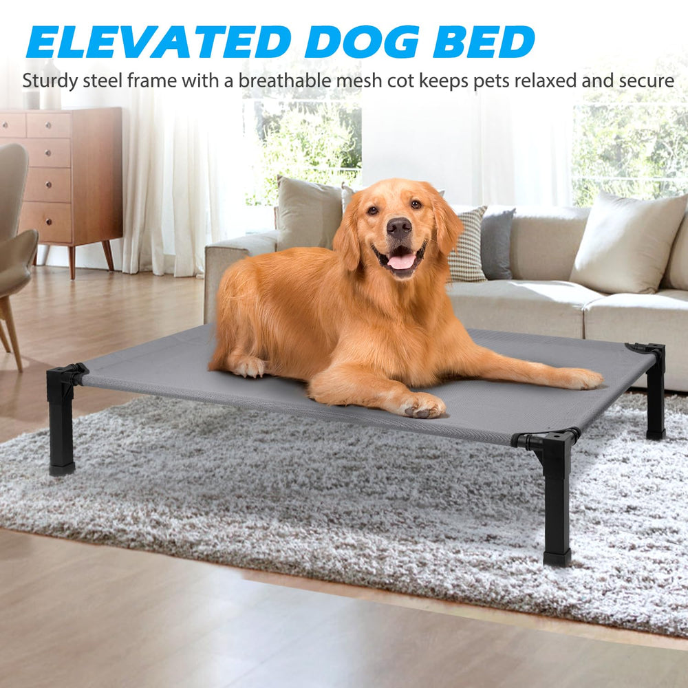 Heeyoo cama para perro para uso interior y exterior, portátil.