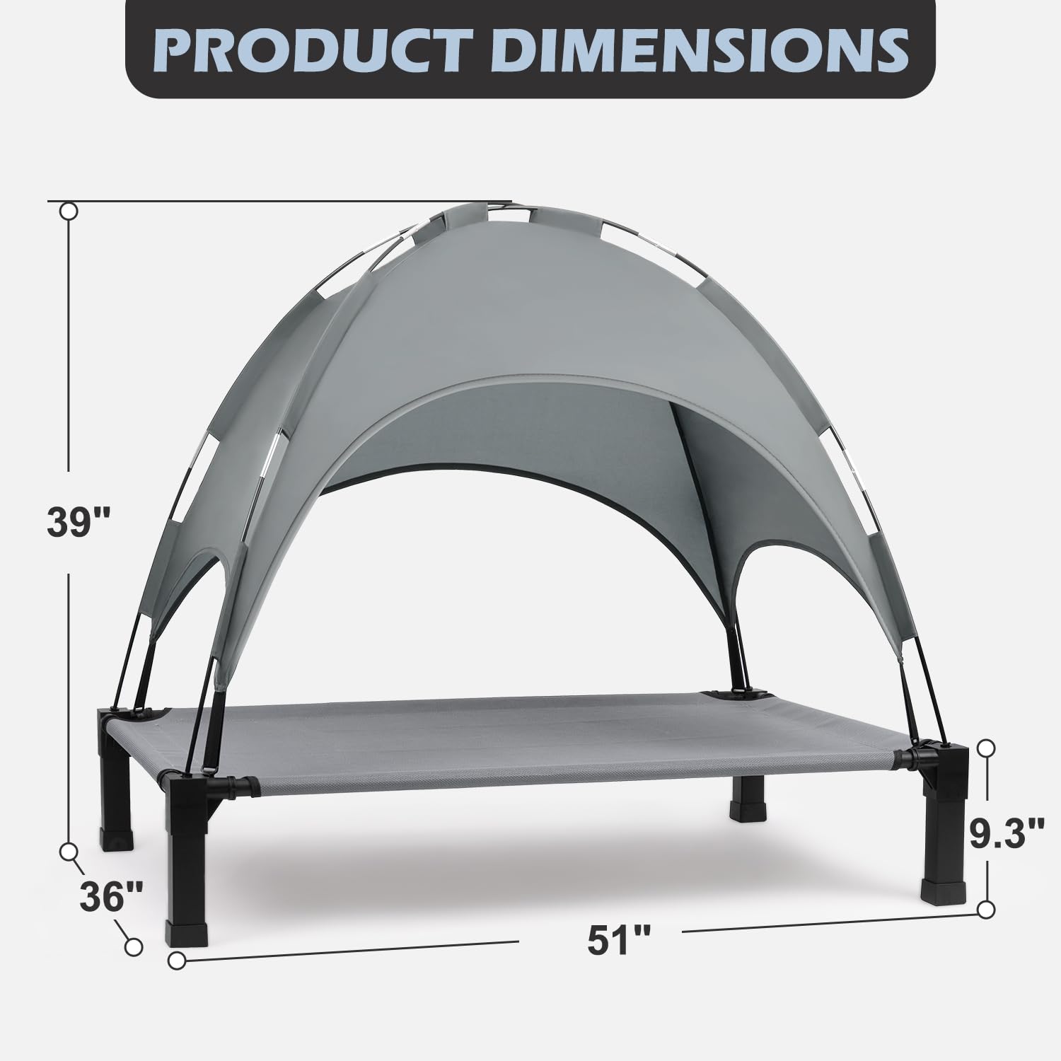 Heeyoo cama portátil para viajes ideal para camping