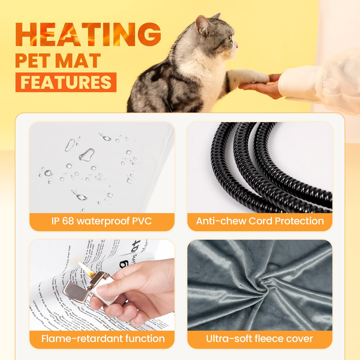 Heeyoo casa-gato-caliente-sisal-rasca mantiene entretenido y afila uñas