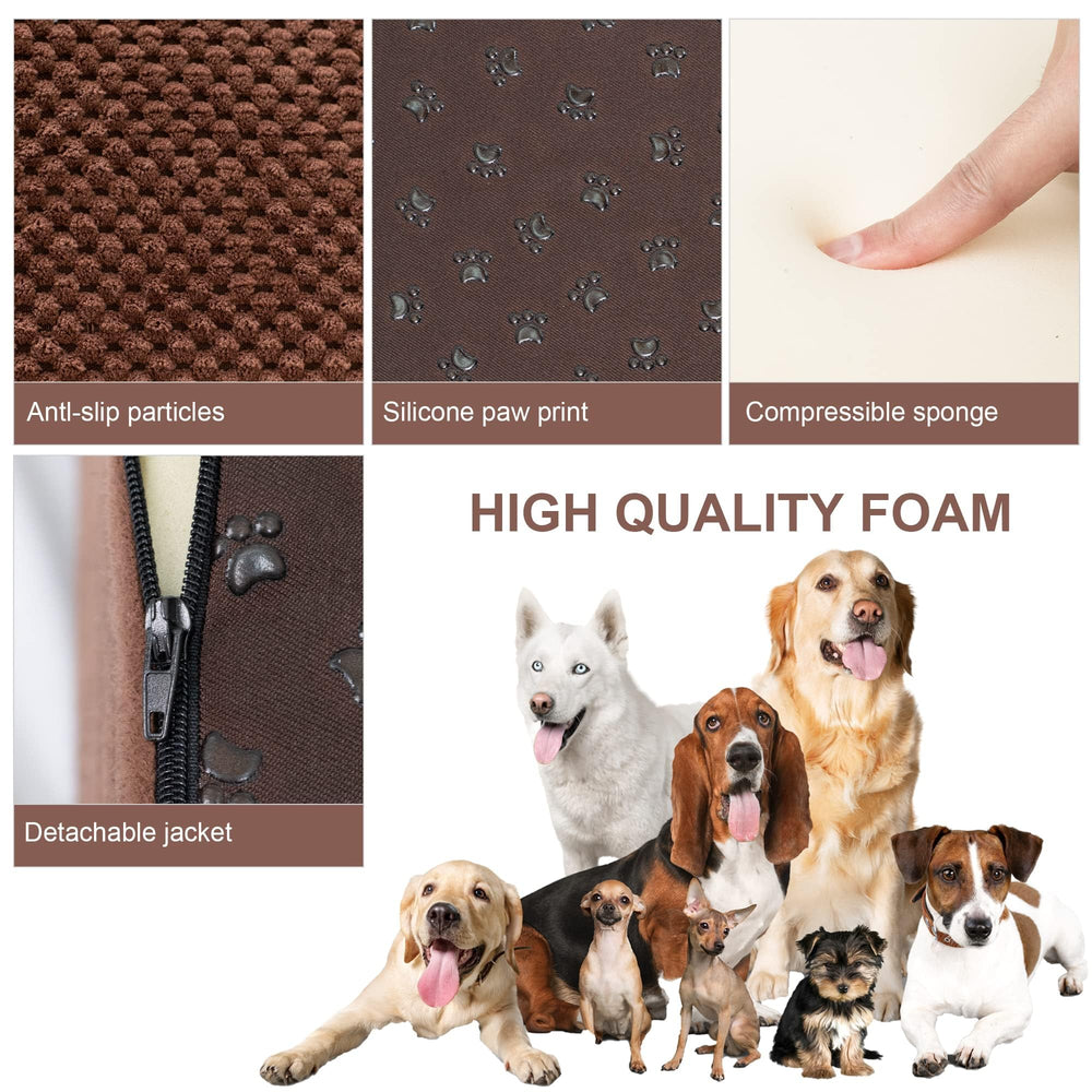 Heeyoo cubierta de corduroy antideslizante para mayor seguridad.
