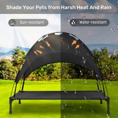 Dosel impermeable de Heeyoo brinda sombra y protección para actividades al exterior.