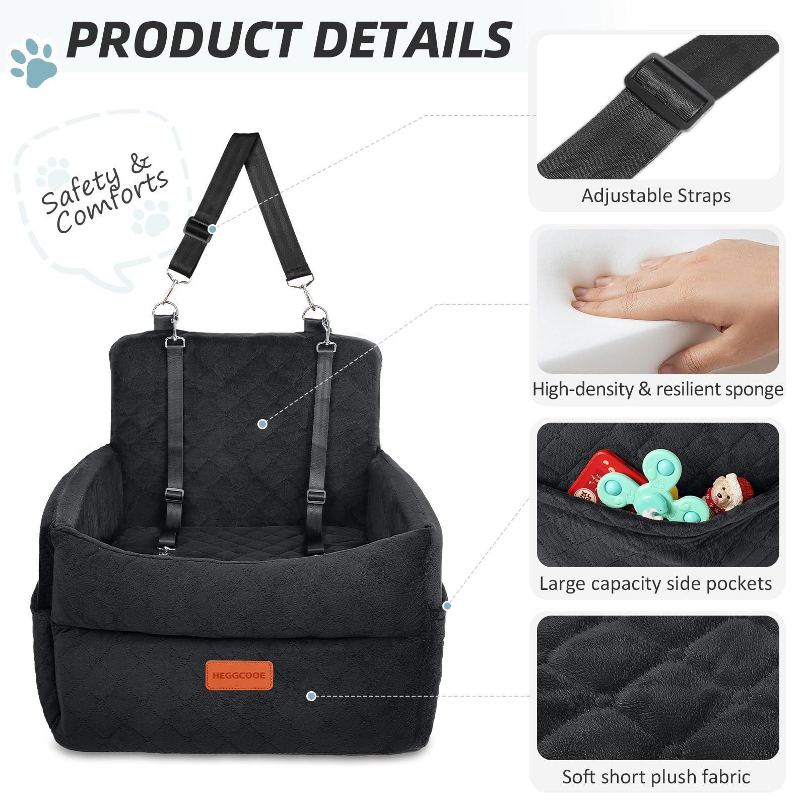 Funda desmontable y lavable para limpieza rápida HEGGCOOE