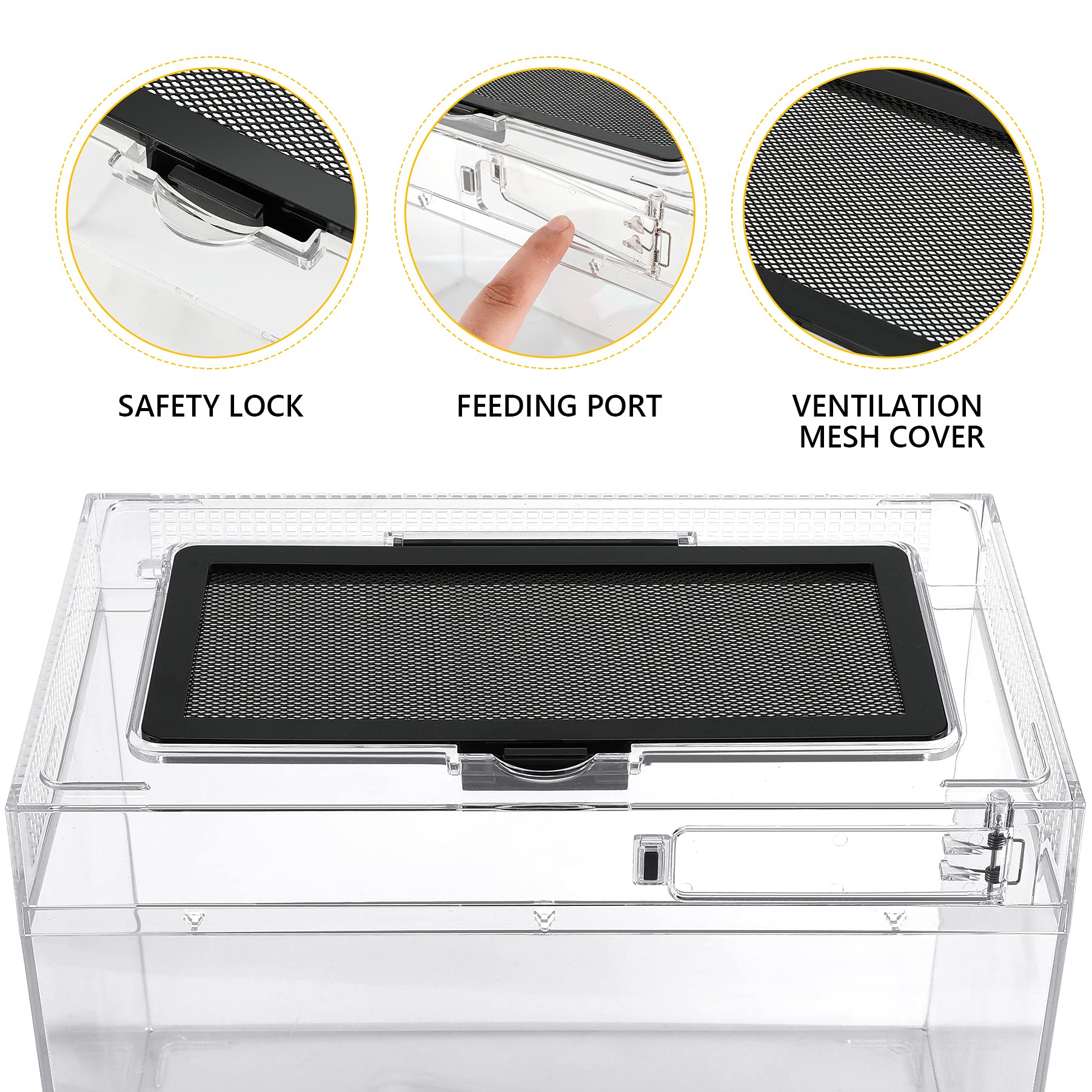 Pulverizador HELIME para humidificar el hábitat