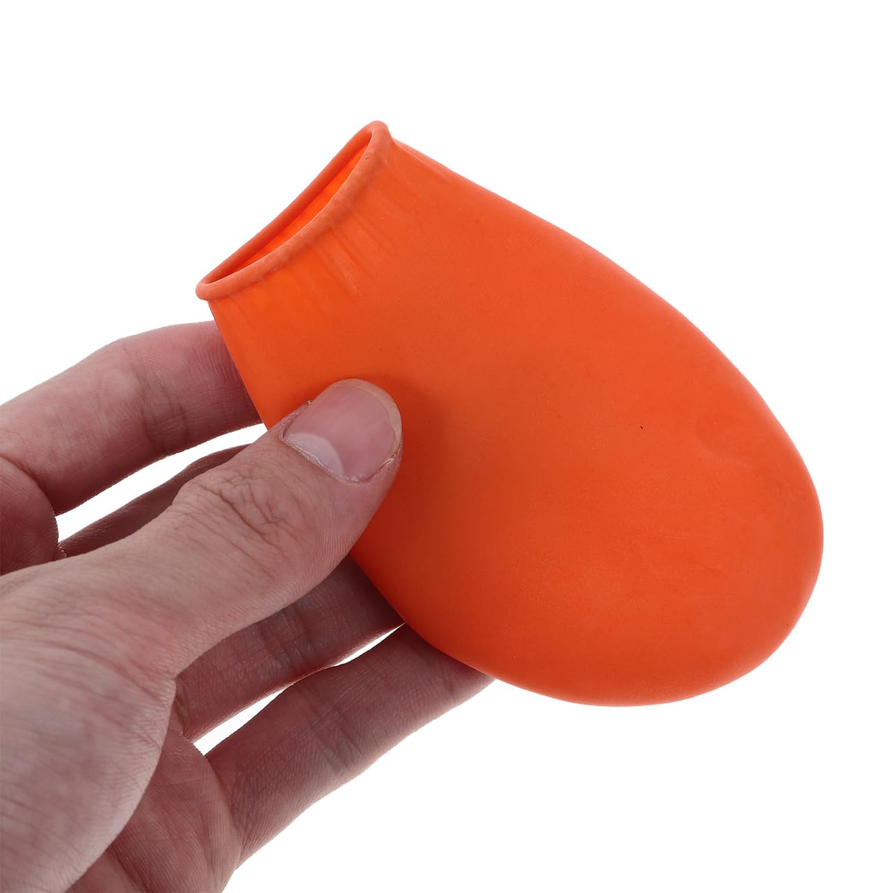 Hemobllo zapato para perro naranja tamaño M; protege patas en nieve y frío.