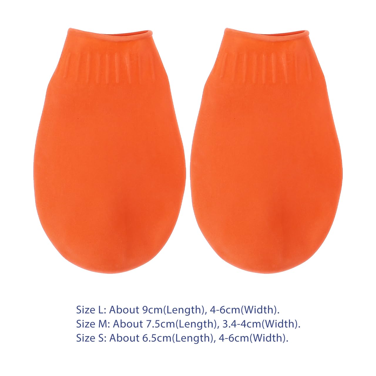 Hemobllo zapato para perro naranja tamaño M; suela antideslizante para superficies mojadas.