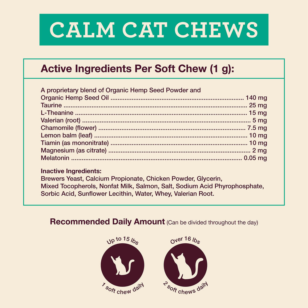Aroma herbal suave asociado a beneficios para la relajación de gatos